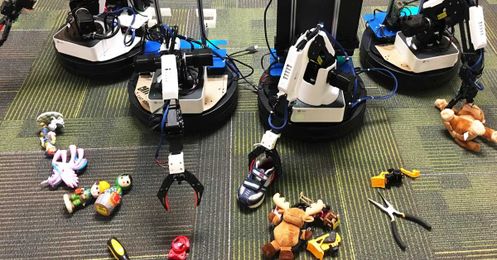 Stop me if you’ve heard this one: A robot rolls into an Airbnb...