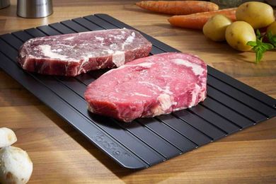 This Kitchen Gadget Thaws Meat in Minutes