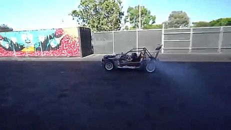 Watch A Nine-Year-Old Kid Learn How To Do Sick Ass Donuts