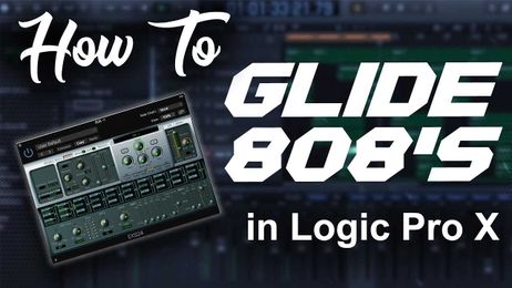 How to make 808 glides/slides in Logic Pro X