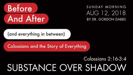 BEFORE & AFTER: "Substance Over Shadow"