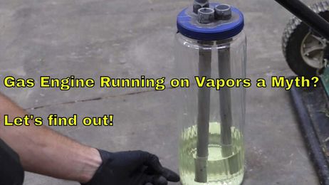 Is Using Gas Vapor to Power an Engine a Myth? Let's find out!
