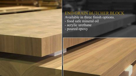 Hardwood Lumber Company End Grain Countertops