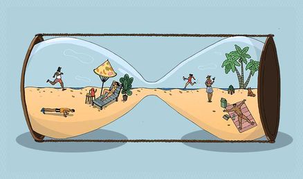 Turning The Hourglass Sideways