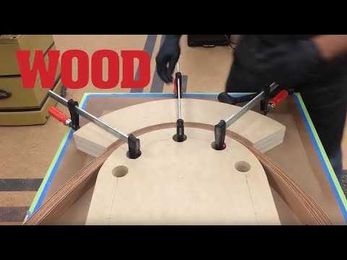 How To Clamp Lamination For A Quilt Rack