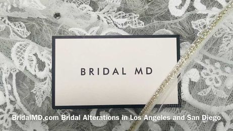 Bridal alterations by BridalMD Los Angeles and San Diego how do you find a tailor?