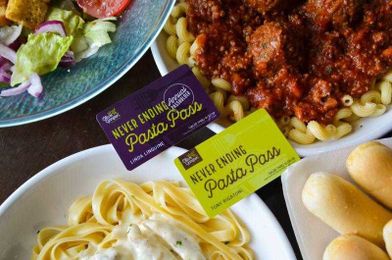 Unlimited pasta for a year? Olive Garden has the pass for you
