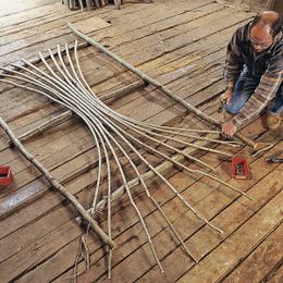 How to Bend Saplings into a Beautiful Backyard Arbor