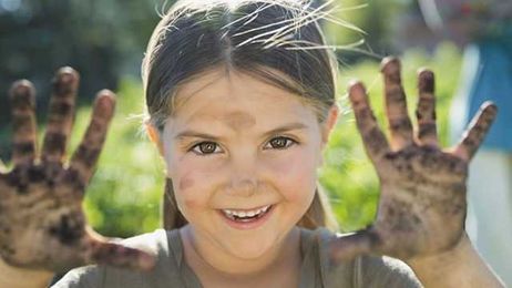 Science says dirt is good for kids