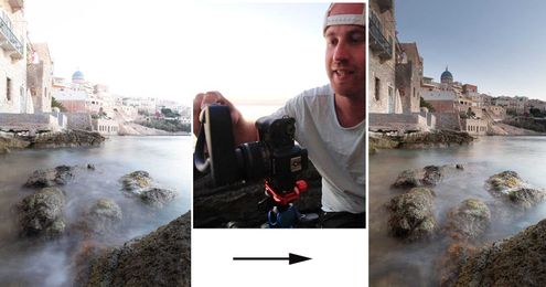 Use Your Flip-Flop as a Grad ND Filter