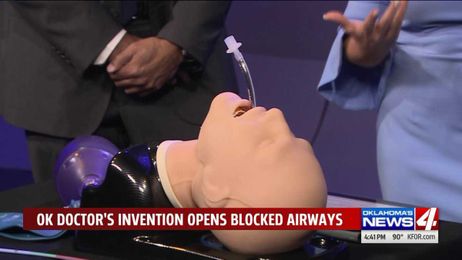 Oklahoma surgeon’s invention is helping to save lives