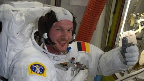 Astronauts find hole in the International Space Station, plug it with thumb