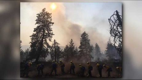 Boyds and Horns Mountain Fires almost 100 percent contained