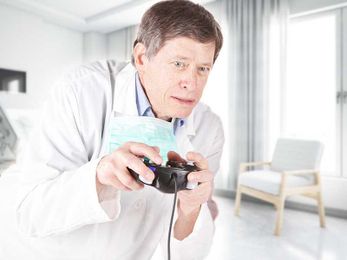 Video Game Training Improves Physicians' Skill in RCT