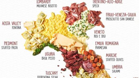Italian cuisine does not exist, and we have the maps to prove it