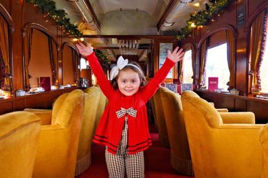 20 Dazzling Holiday Trains to Take Before They Grow Up