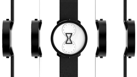 a minimalist analog watch