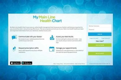 What is My Main Line Health Chart?
