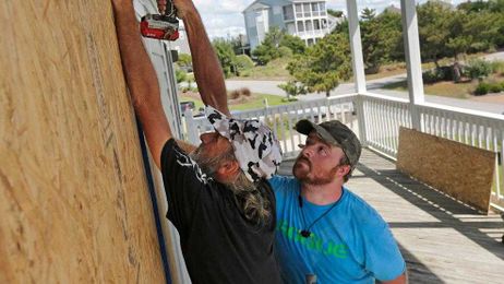 Before and after a storm, the supply stores are critical