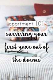 First Apartment 101: Surviving Your First Year