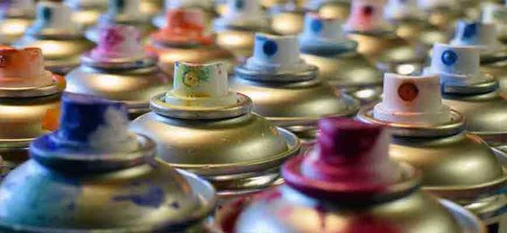How to Store Spray Paint Cans in the Workplace