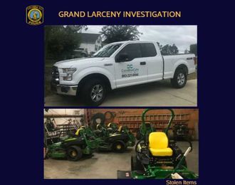CPD looking for person who stole thousands of dollars in farm equipment