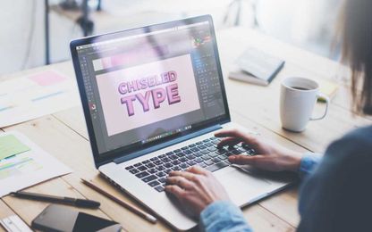 How to Create a Chiseled Text Effect in Adobe Illustrator