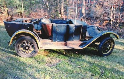 1928 Fiat 509A Torpedo awaits its restoration to be completed
