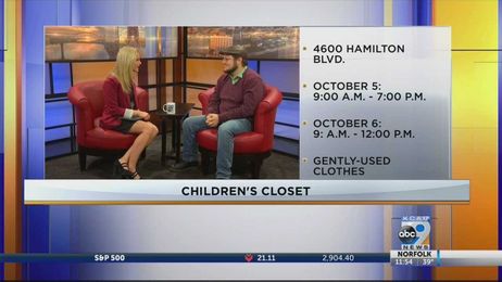 Fall Children's Closet to provide gently-used clothing