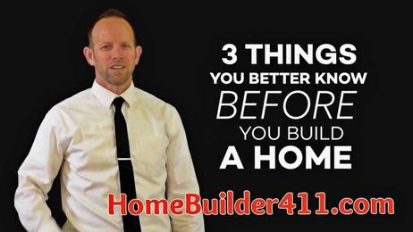 Three Things You NEED To Know Before You Build A Home