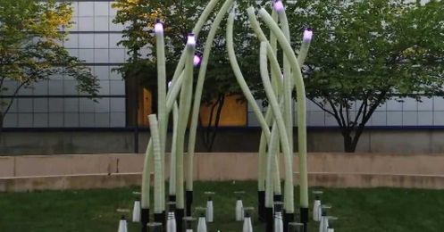 These Alien-Like Structures Were Built by MIT's Silkworm-Inspired Robots