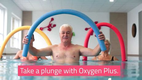 Take a Plunge with Oxygen Plus