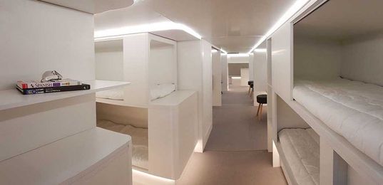 Would You Like To Sleep In The Cargo Hold On Your Next Flight?
