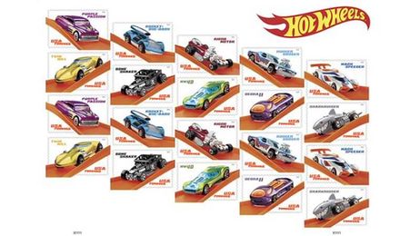 Hot Wheels Stamps Are Out, and They're Almost As Collectible as the Toys