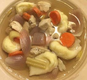 Chicken noodle soup thats worth crowing over