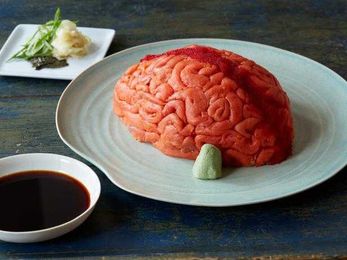 How to Make a Sushi Brain for Halloween