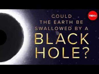 Could the Earth be swallowed by a black hole?