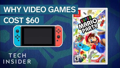 Why Most New Video Games Cost $60