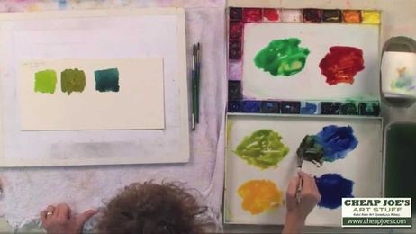 How to Mix Natural Looking Greens with Susan Crouch