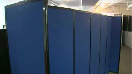 Company creates bulletproof partitions for classrooms