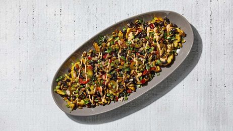 Keep your tortilla chips. We’re into squash nachos.