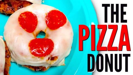 How To Make Pizza Donuts Tutorial