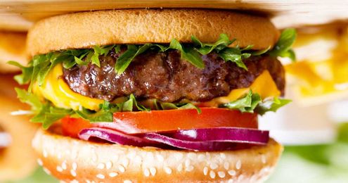 The case for eating a hamburger upside down