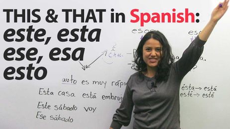 This, that, these, those in Spanish: ESTE, ESTA, ESE, ESA, ESTO, and more!