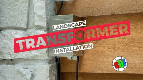 Landscape Lighting Transformer Install