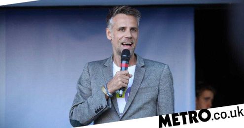 Richard Bacon suffered from PTSD as he returned to hospital that saved his life