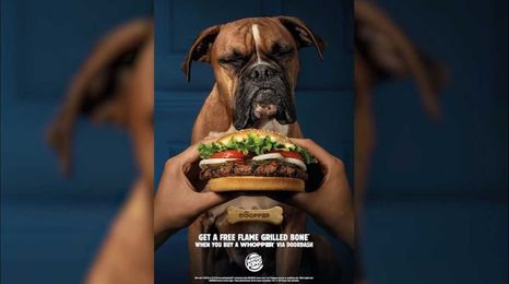 You get a Whopper; your dog gets a Dogpper