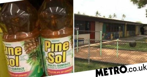 Classroom assistant serves preschoolers pine disinfectant instead of apple juice