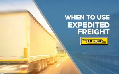 Have Critical Shipping Demands? Use Expedited Freight Services