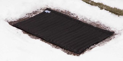 You Need This Mat To Keep Snow Off Your Doorstep